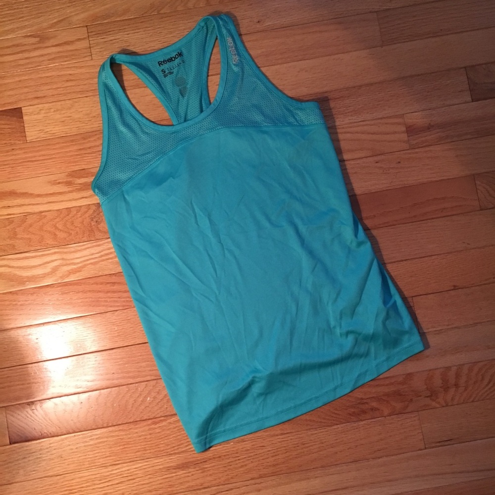 Reebok Mesh Back Workout Top